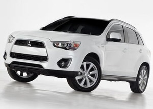 Una Mitsubishi ASX disponibile per il noleggio a lungo termine